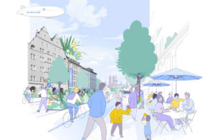 Visualisierung Stadtentwicklungsplan 2040