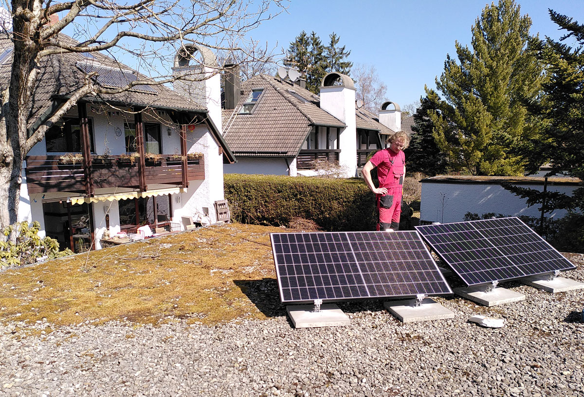 Solarmodule Balkonkraftwerk