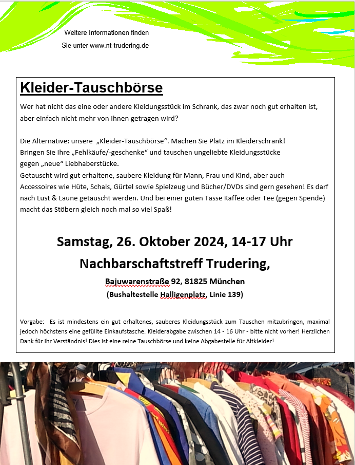 Kleidertausch Trudering